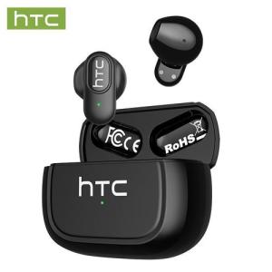 HTC NE51 Compact Wireless Earbuds with Noise Cancelling, 360° Surround Sound, bluetooth with bass.