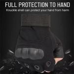 Tactical gloves training, racing, fishing, cycling, no finger accessories, mountain bikes, men's and women's cycling, shooting, gym, hiking gloves