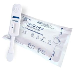 Oraquick HlV Test Kit ( SALIVA USE) Oral Self Test