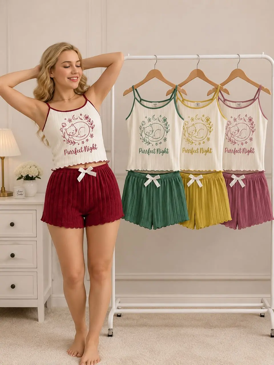 Soft cotton 2 piece