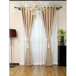 7.5ft By 7.5ft. High Quality Curtain - Gold