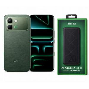 Infinix Note Edge 6.78" 8GB/128GB Android 16- Green plus free 20000mah power bank