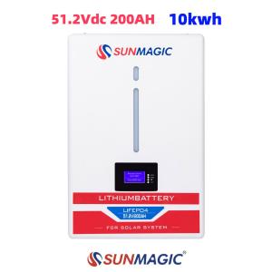 SUNMAGIC 51.2VDC 200H 10KV LITHIUM BATTERY